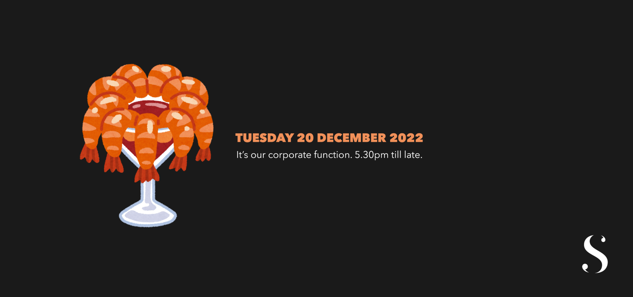 S Group Christmas Party 2022 Invite hi res