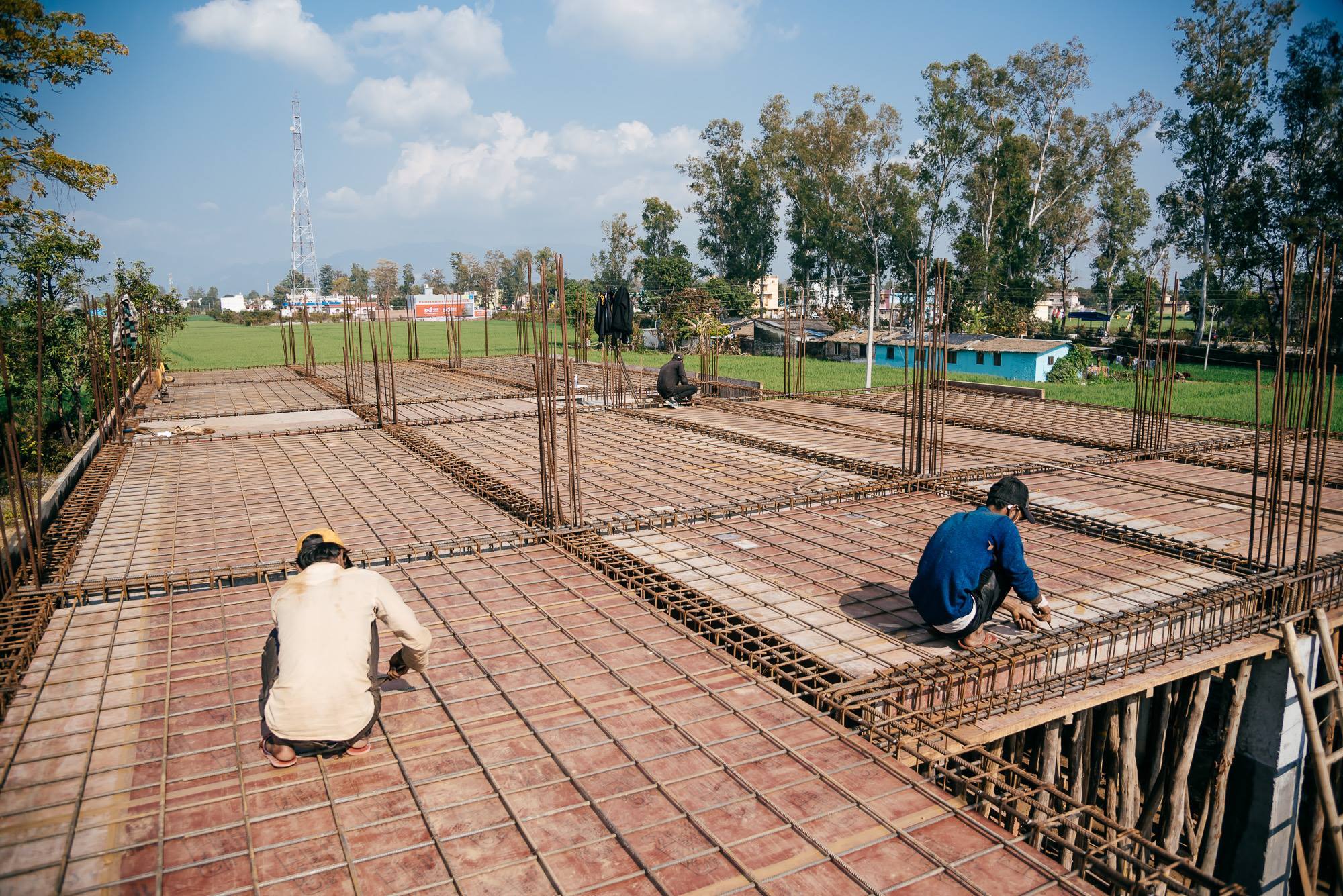 Indian Orphanage construction 2