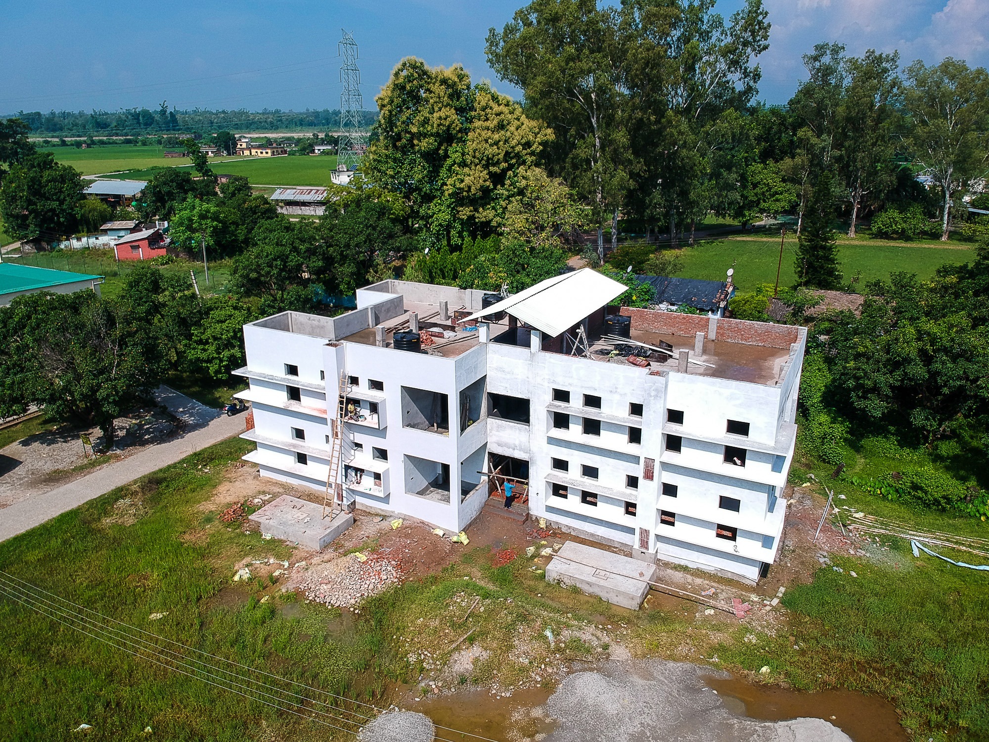 Indian Orphanage construction 6