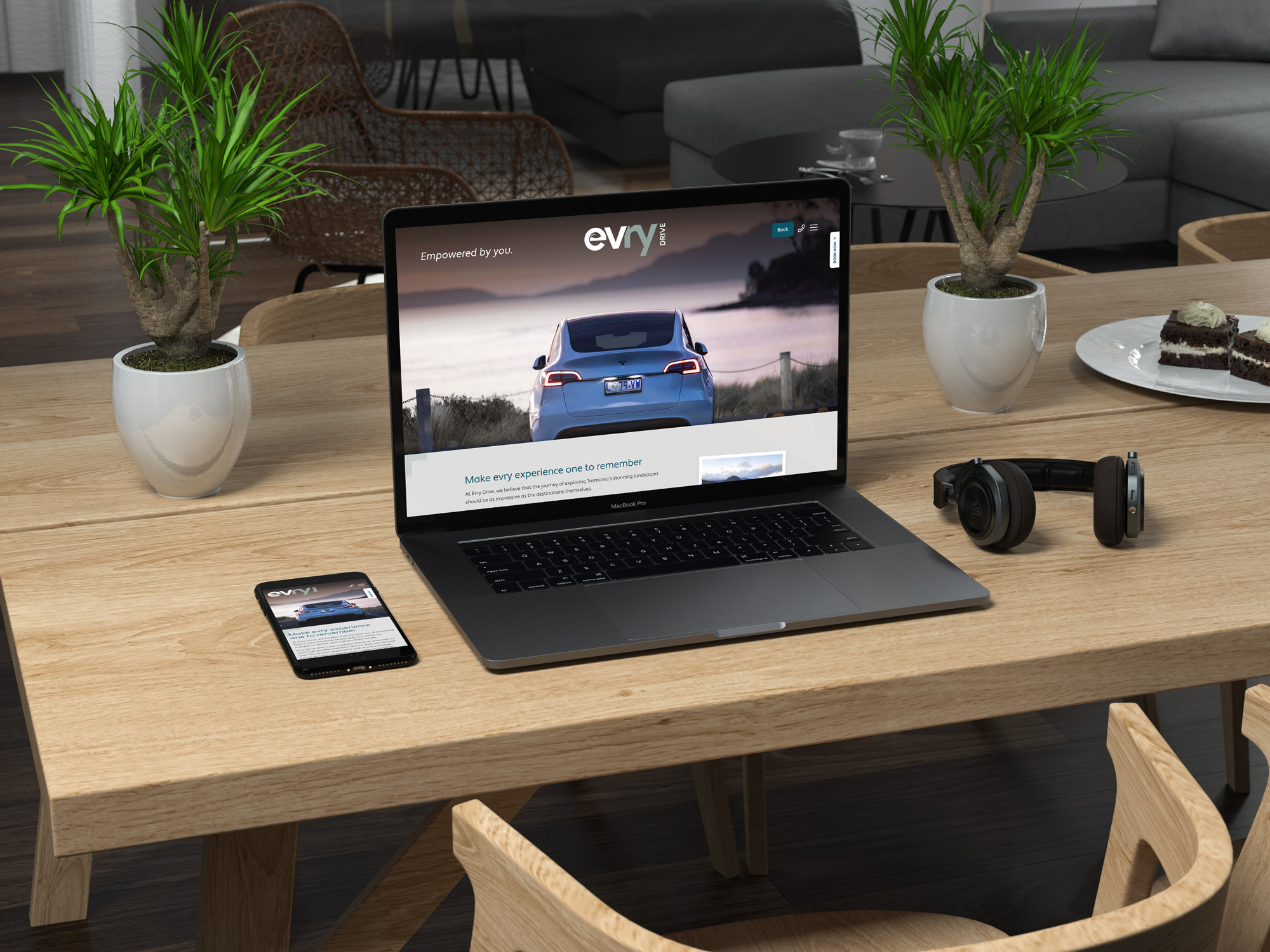 Evry website Macbook Mockup 2