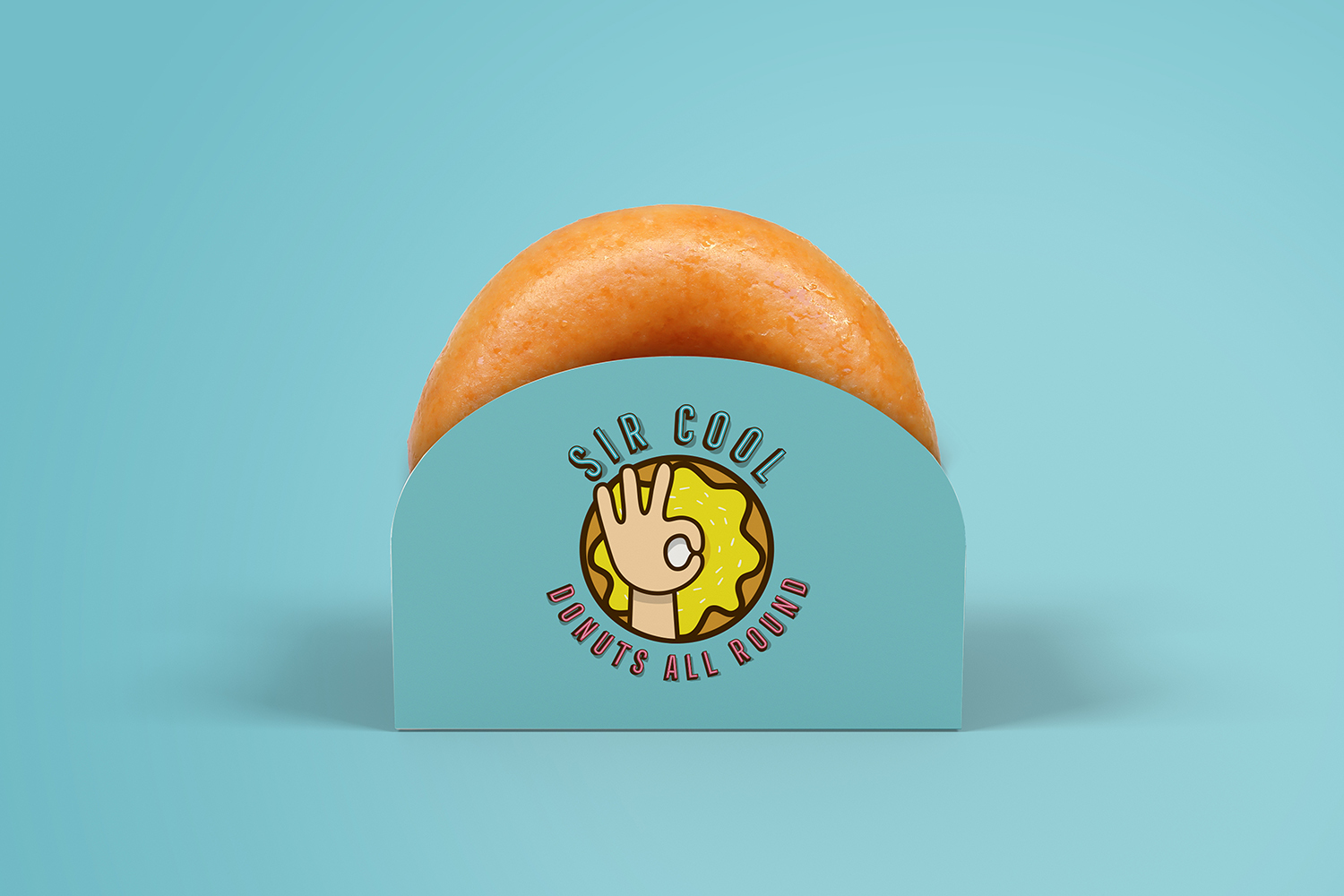 Sir Cool Single Donut Box Front 1500 RGB 300dpi