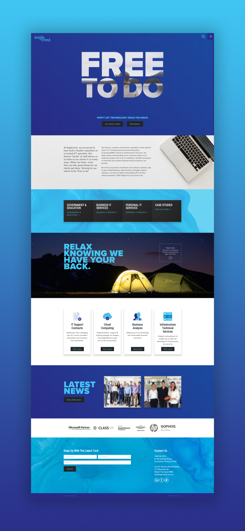 Eaglecrest Website Home