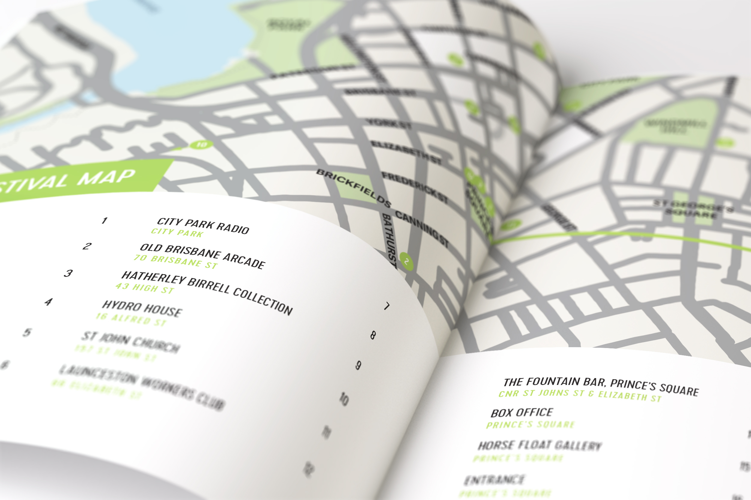 Junction Brochure Spread Map