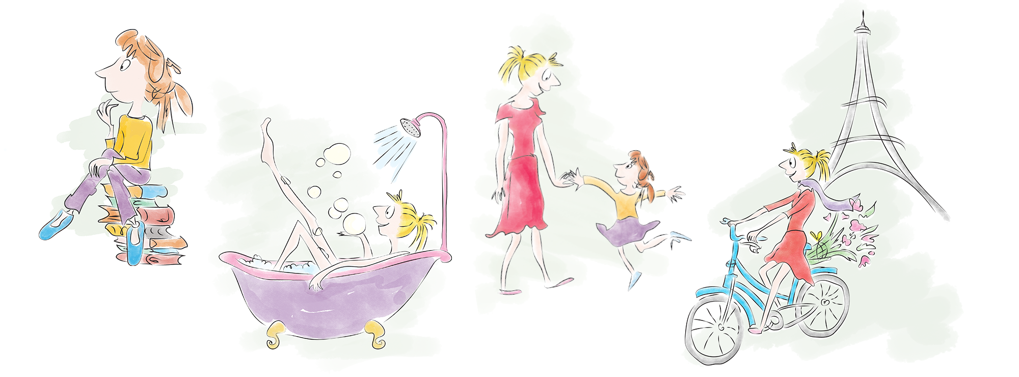 Birchalls Mothers Day Catalogue and Illustrations Banner