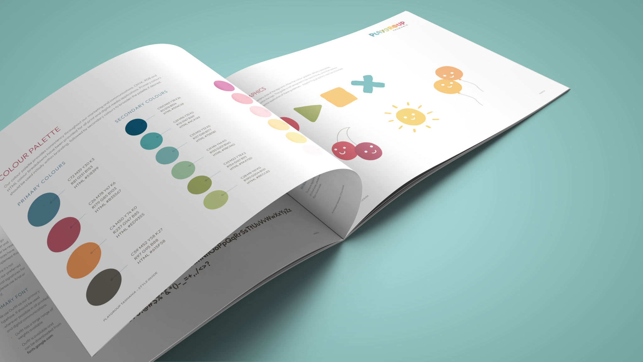 Playgroup Style Guide pages web