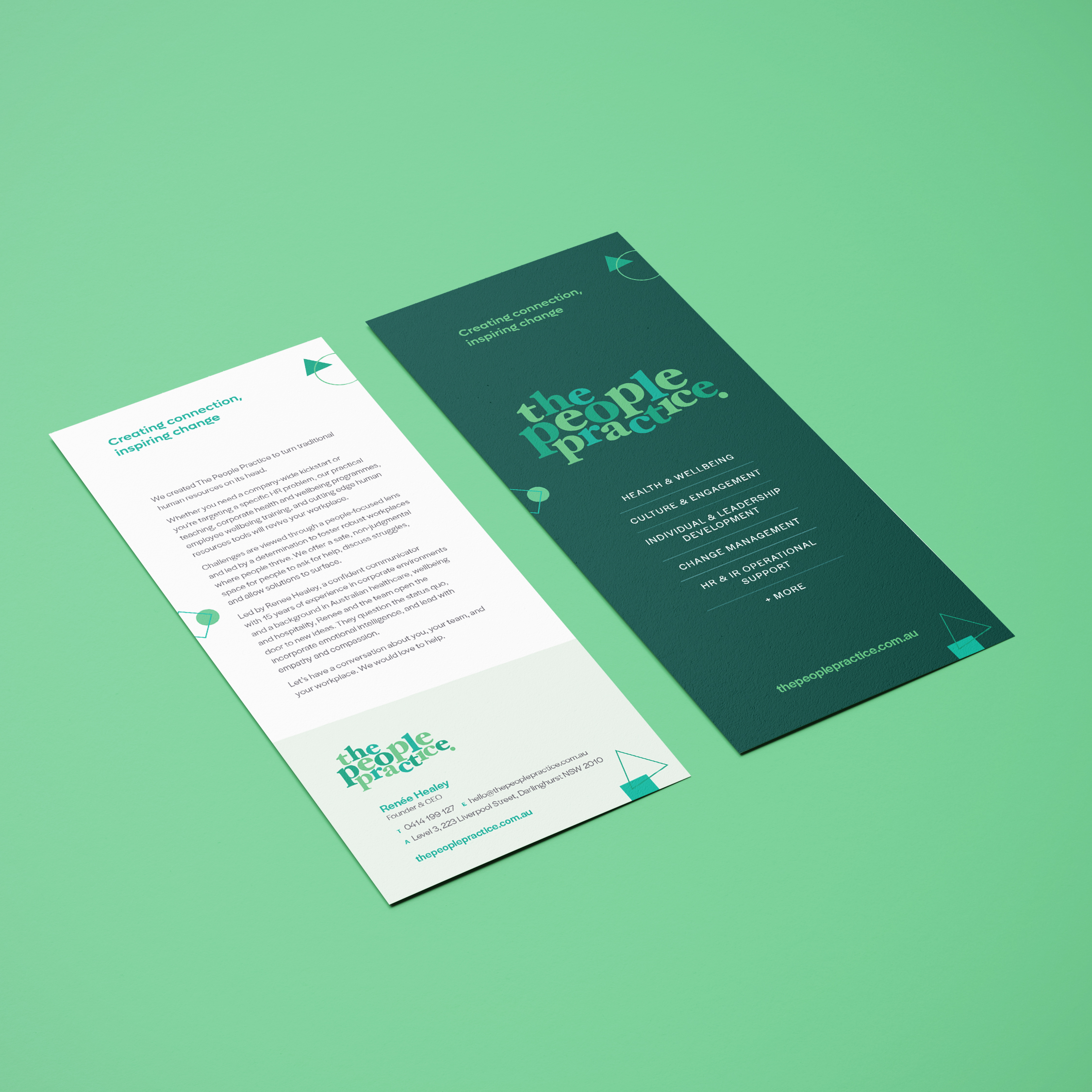 The People Practice Collateral 03 Flyer Mockup